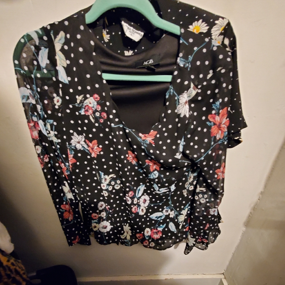 Floral dress top